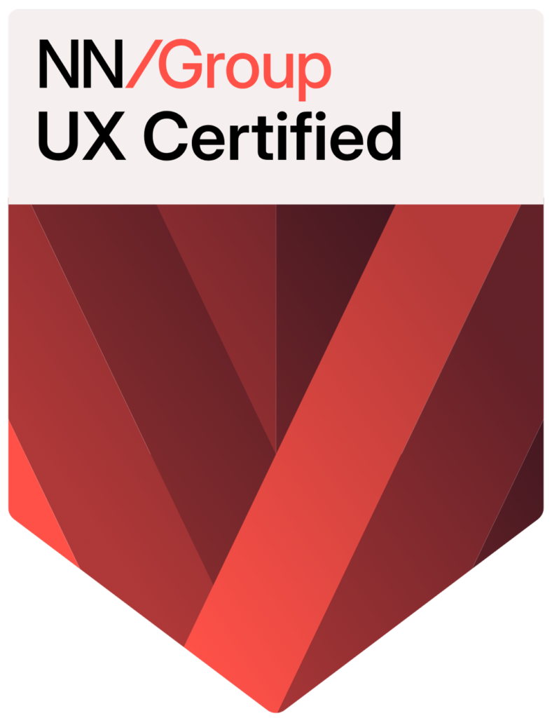 Nielsen Norman Group - UX certificate