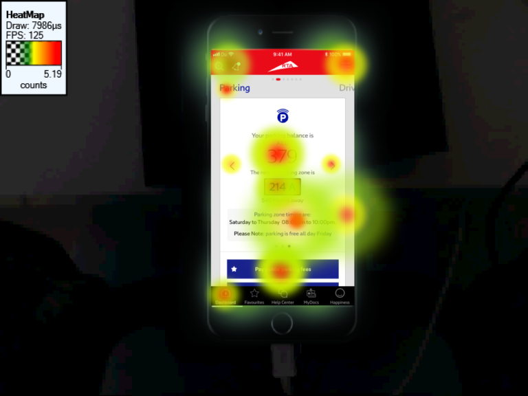RTA - Parking-Heatmap