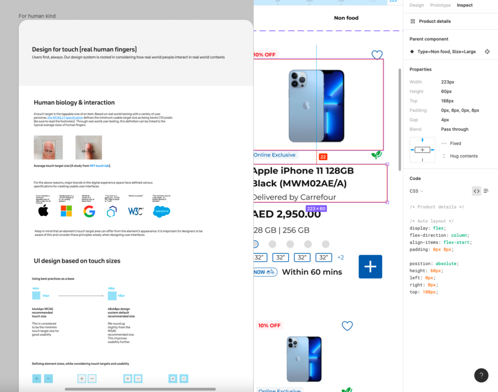 Carrefour - design system - human element