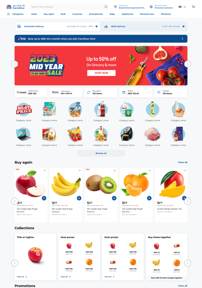 Carrefour - Category